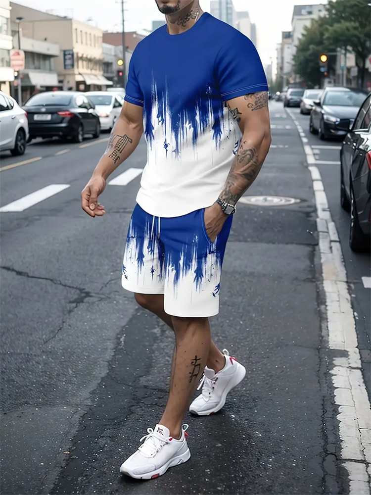 Men Women Gradient Texture T-s - 3D Printing Examples 评论和价格