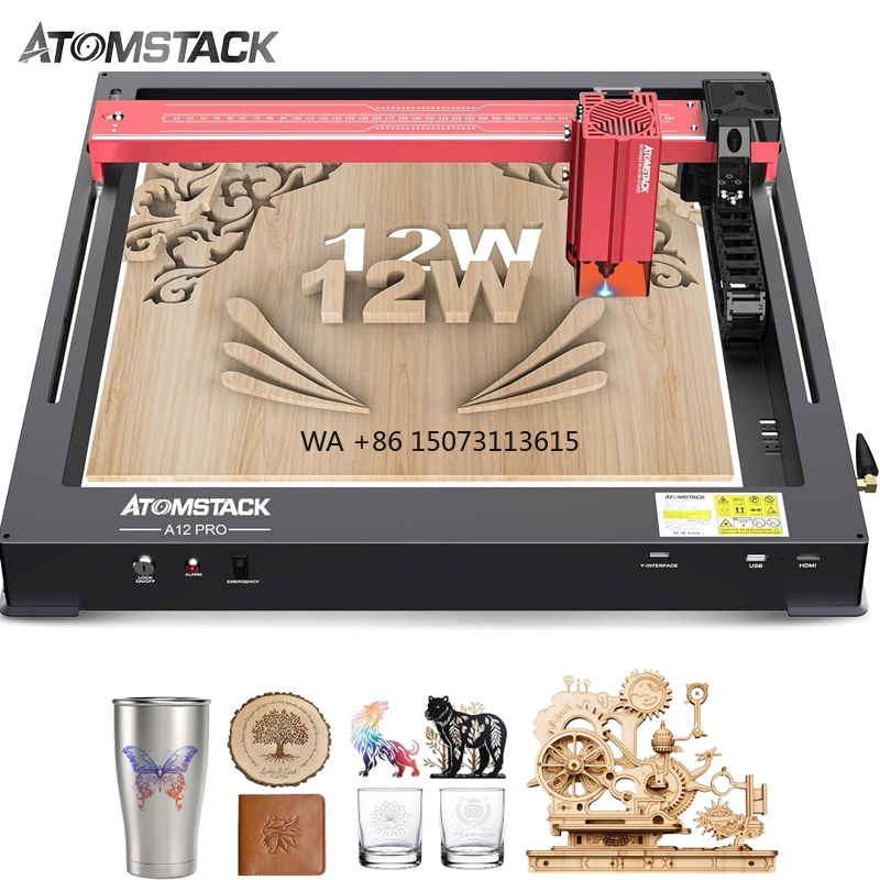 Atomstack A12 X12 Pro 50W Wifi - 3D Printing Laser Cutting 评论和价格