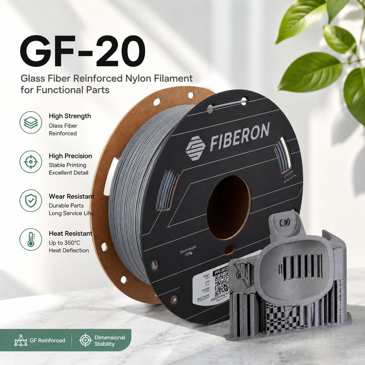 Polymaker PPS-GF20 3D Filament - Tpu Flexible Filament 评论和价格