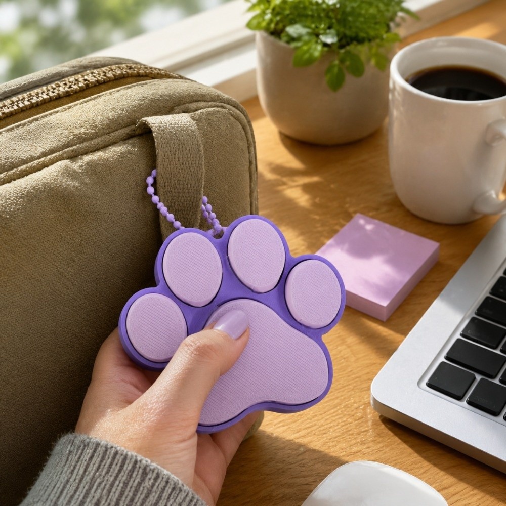 3D Printed Dog Cat Paw Clicker - 3D Printing Keycaps 评论和价格