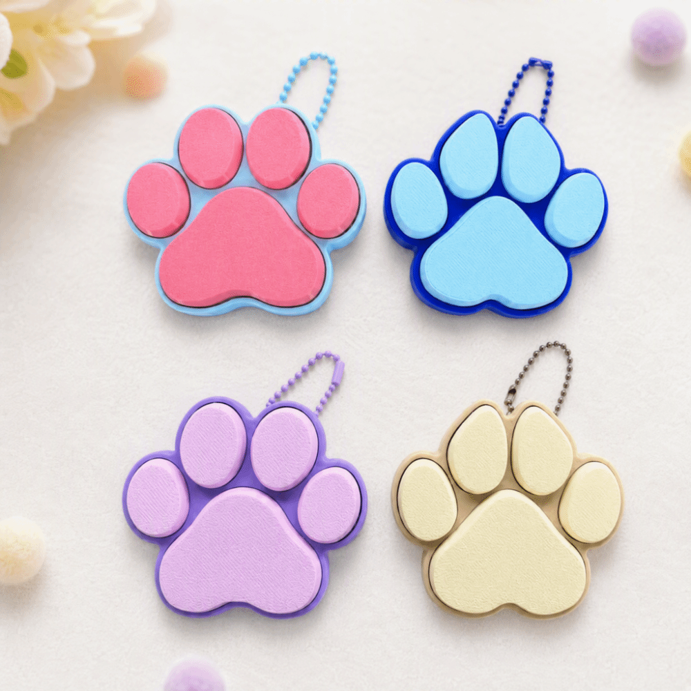 3D Printed Dog Cat Paw Clicker - 3D Printing Keycaps 评论和价格