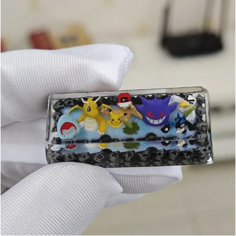 Pokemon Anime Keycaps 1U 1.25U - 3D Printing Keycaps 评论和价格
