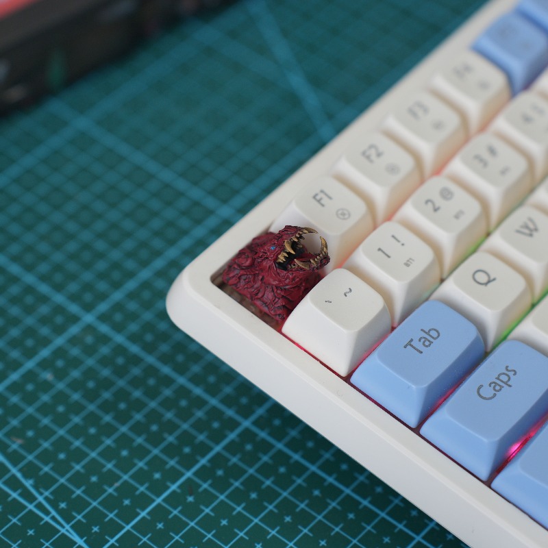 Monster Hunter Dragon Resin Cu - 3D Printing Keycaps 评论和价格