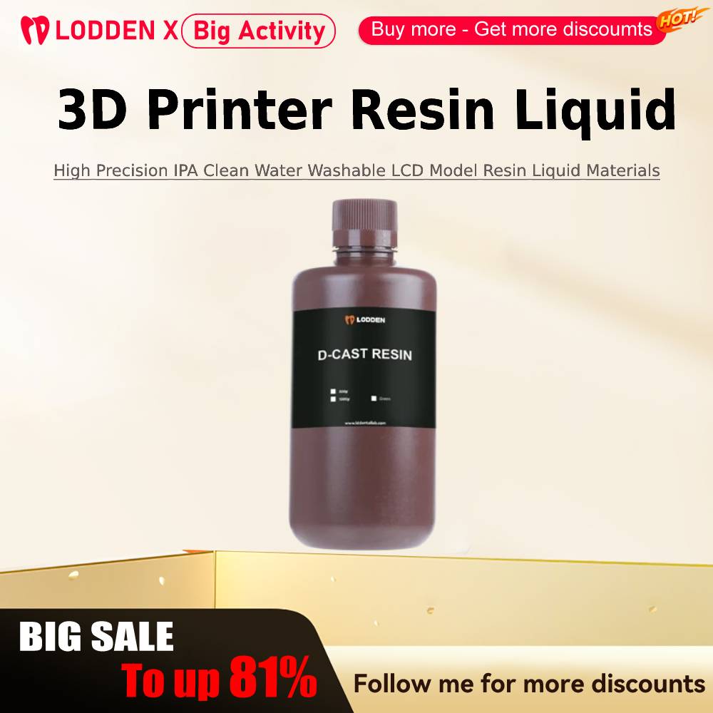 Lodden 3D Printer Resin Liquid - 3D Printer Resin 评论和价格