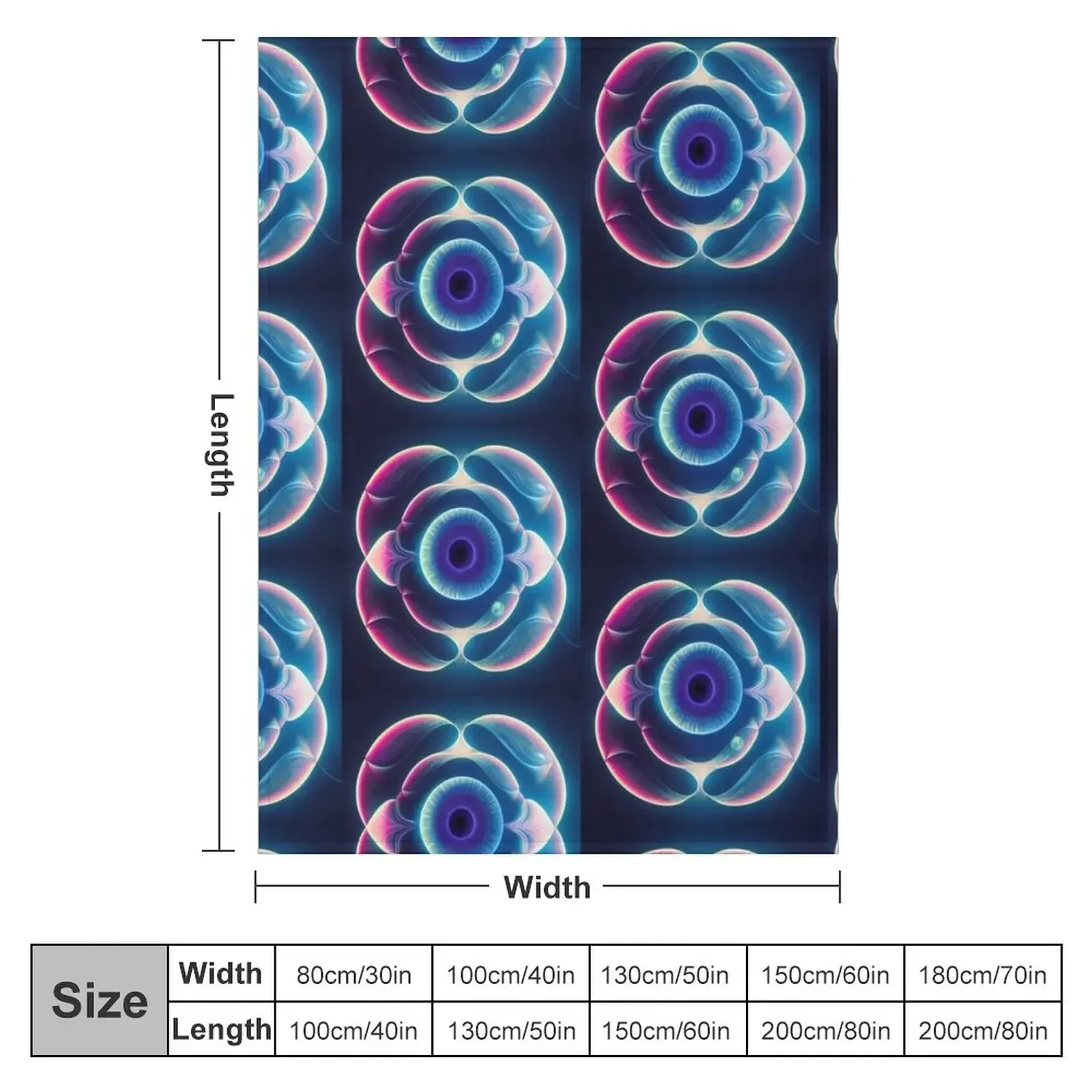 Sacred Geometry Hologram Throw - 3D Printing Hologram 评论和价格
