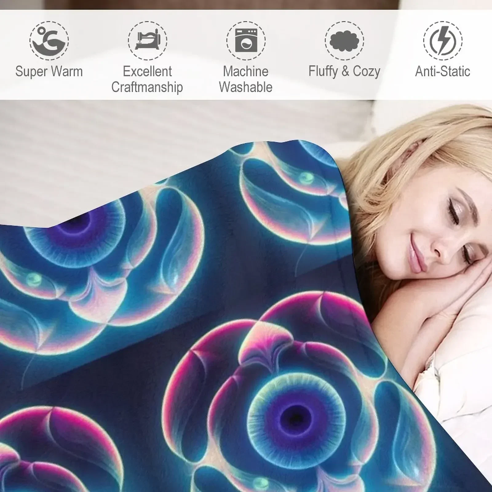Sacred Geometry Hologram Throw - 3D Printing Hologram 评论和价格