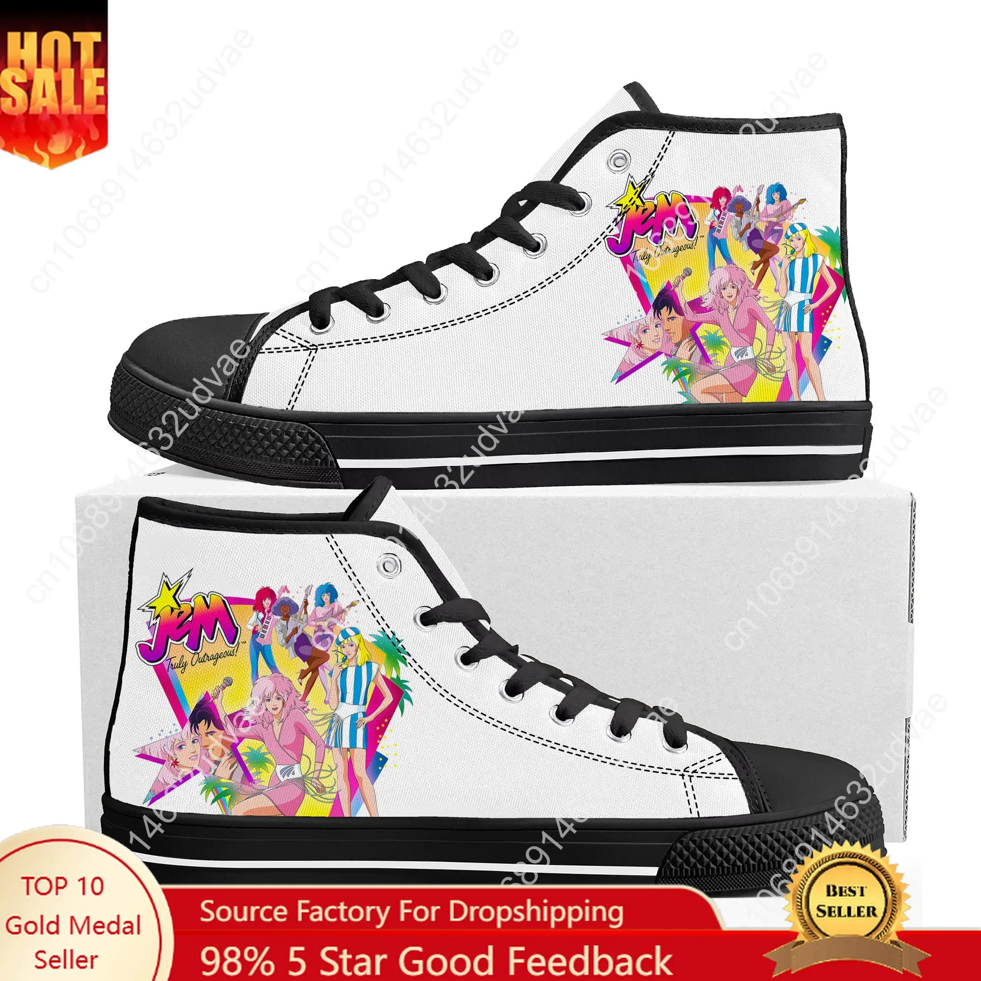 Jem and The Holograms High Top - 3D Printing Hologram 评论和价格