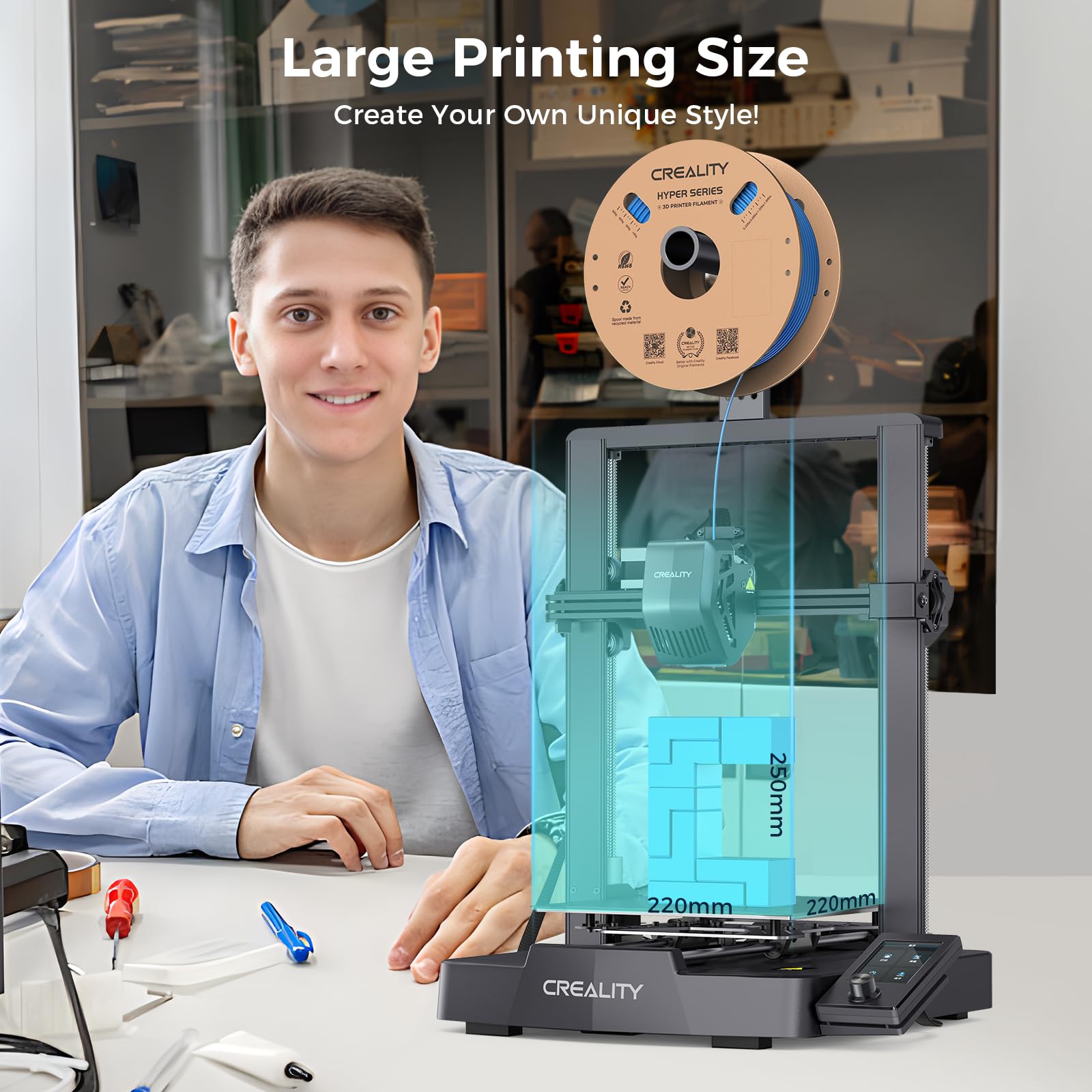 CREALITY Ender-3 V3 SE 3D Prin - 3D Printing Online 评论和价格