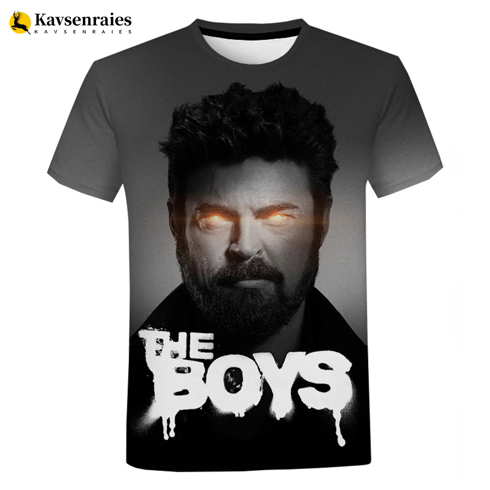 TV Series The Boys 3D T Shirt  - 3D Printing Online 评论和价格