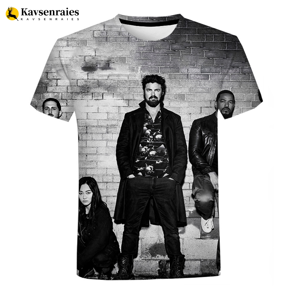 TV Series The Boys 3D T Shirt  - 3D Printing Online 评论和价格