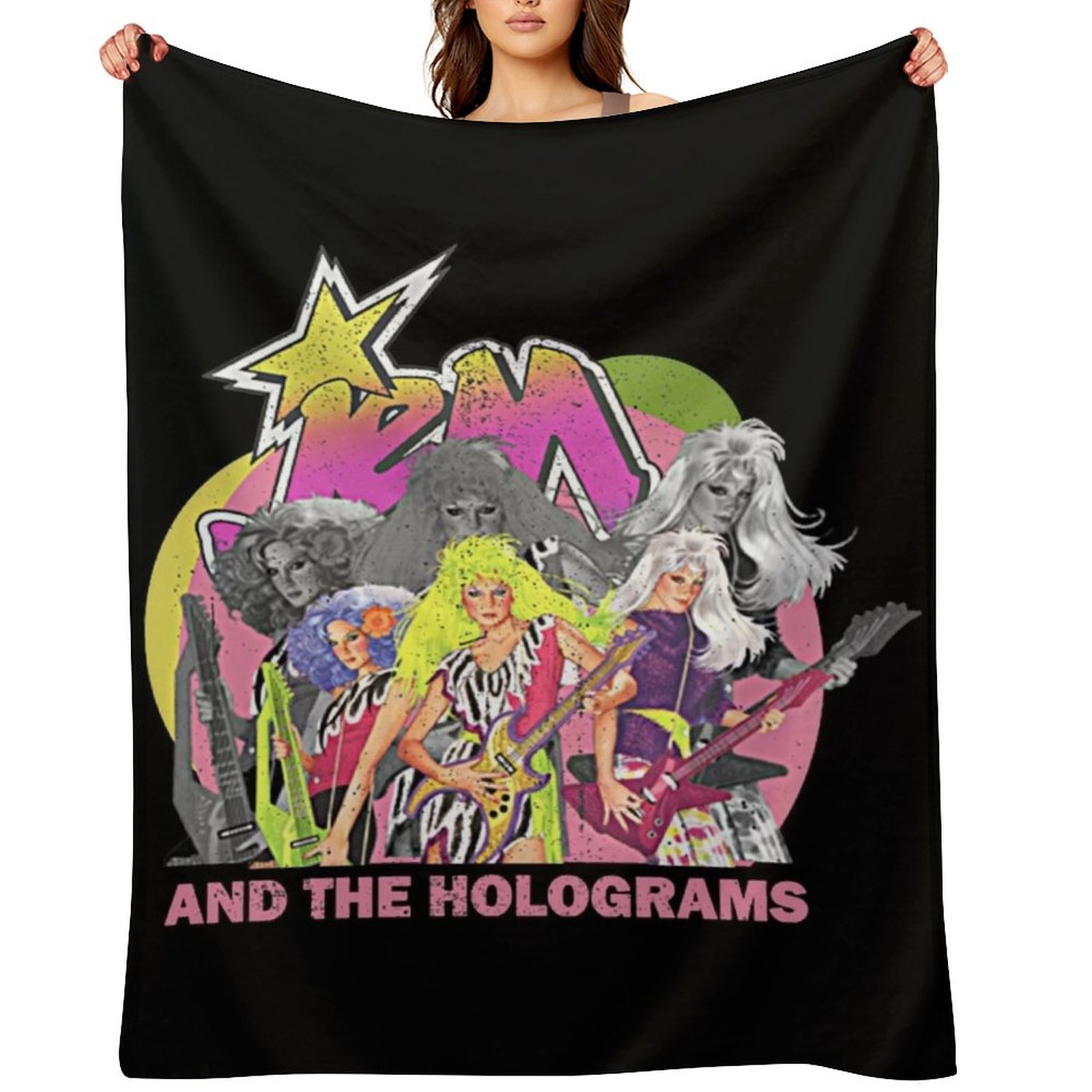 Jem Retro and the holograms Th - 3D Printing Hologram 评论和价格