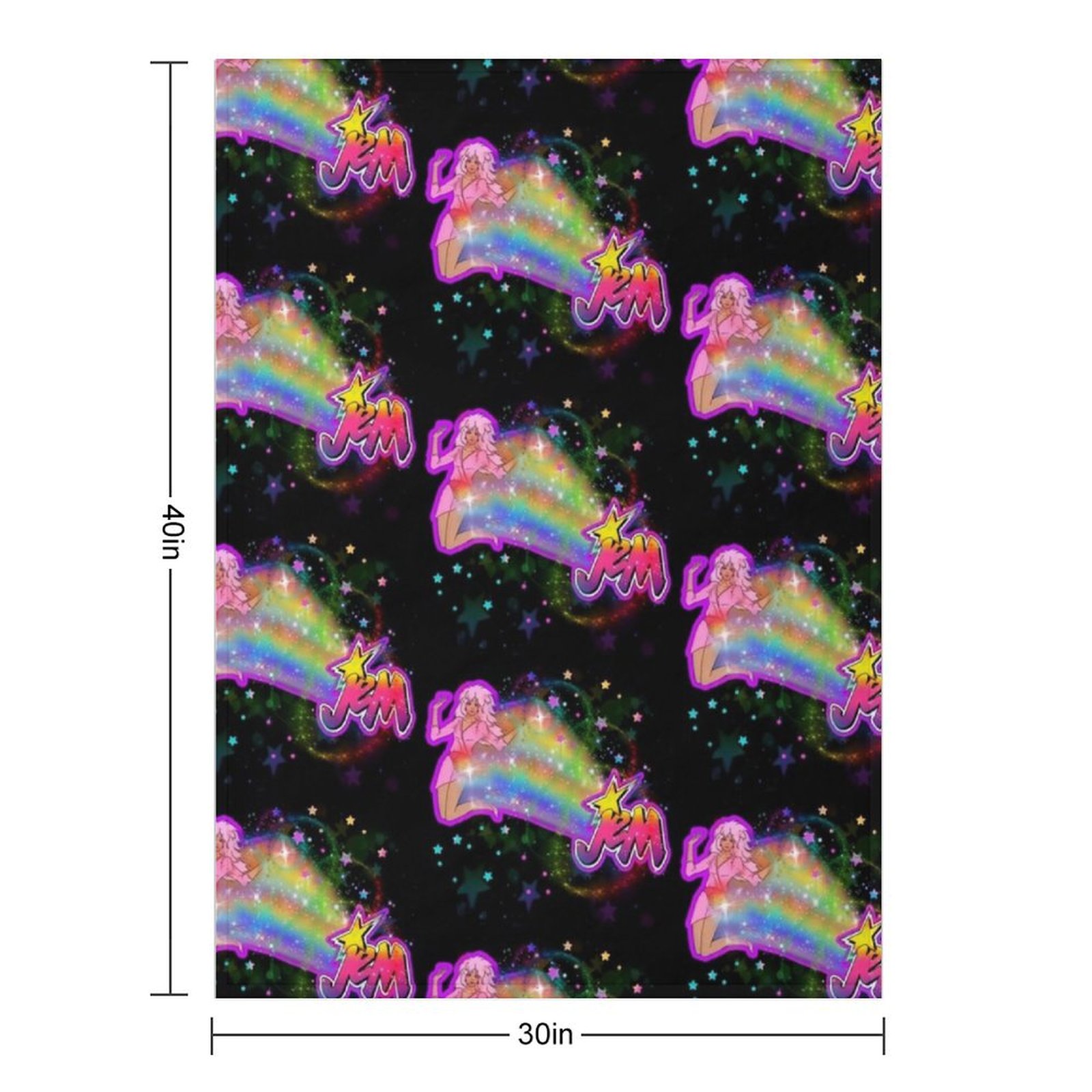 Jem and the holograms rainbow  - 3D Printing Hologram 评论和价格