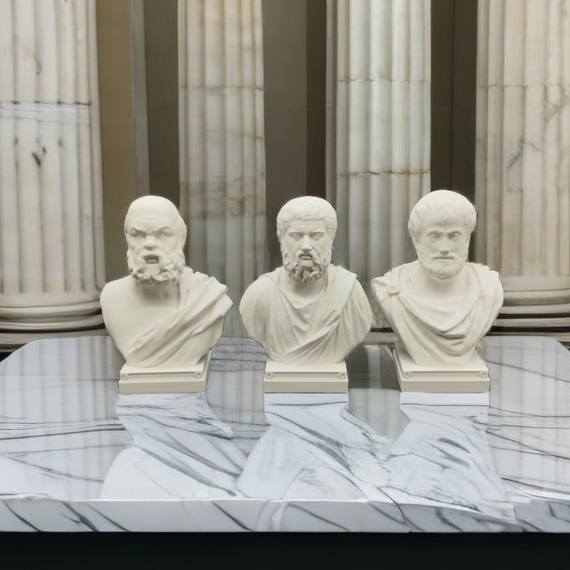 10/15/25cm Socrates Plato Aris - 3D Printing Apps 评论和价格