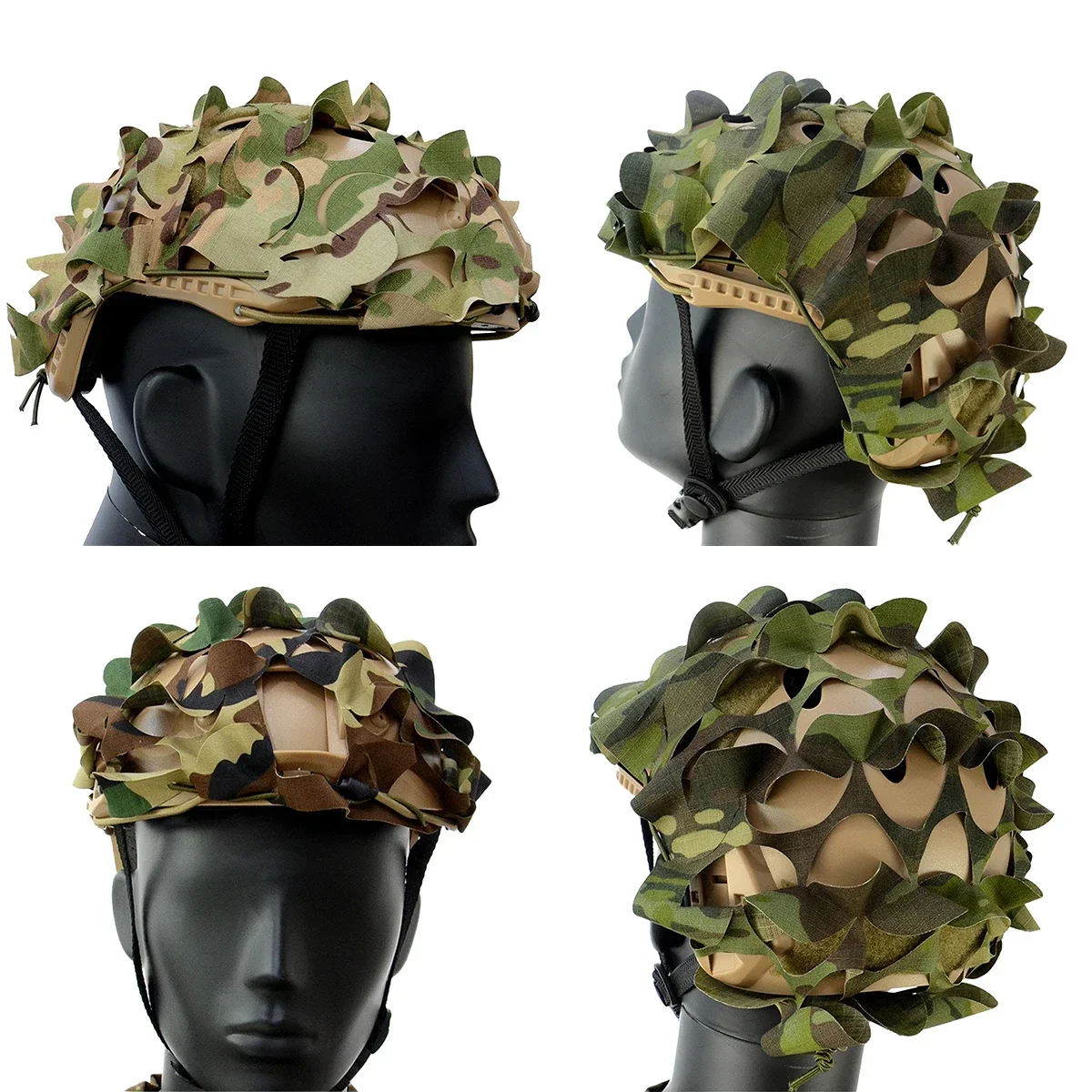 3D Camo Net FAST Helmet Cover  - 3D Printing Laser Cutting 评论和价格