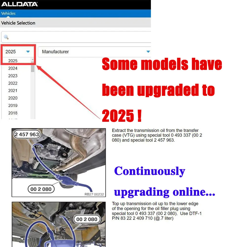 2027 Alldata CAR Data Newest O - 3D Printing Online 评论和价格