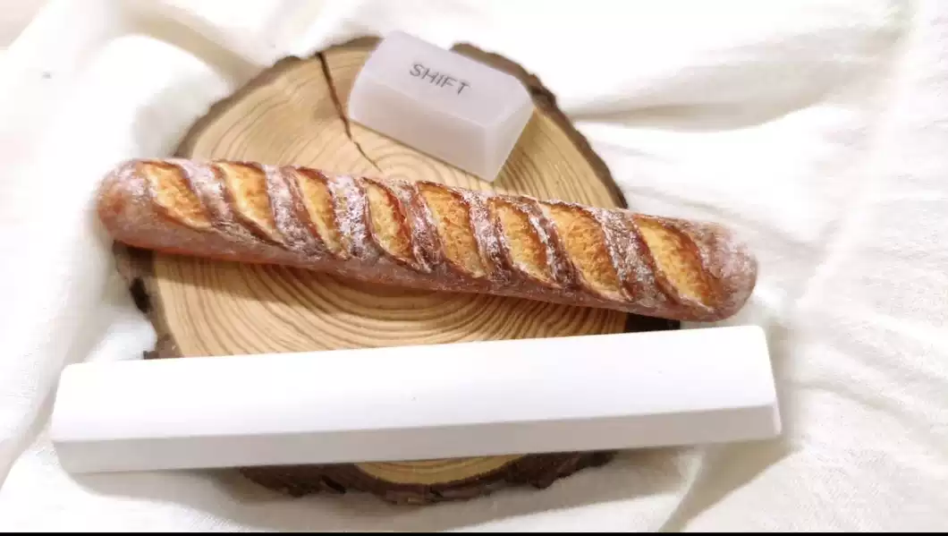 Baguette Food Artisan Spacebar - 3D Printing Keycaps 评论和价格