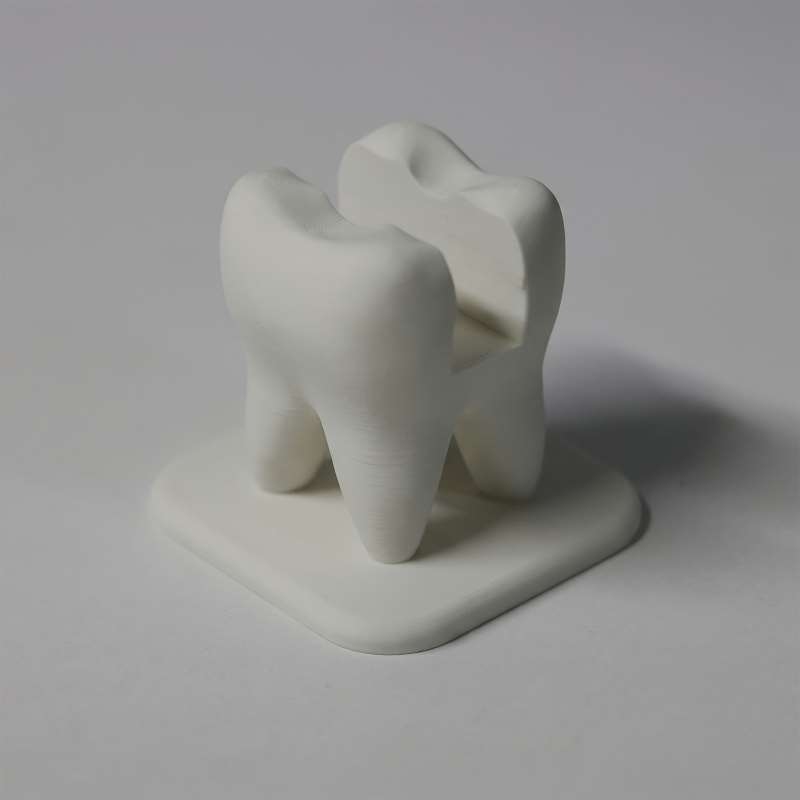 3D Printed Tooth Shaped Busine - 3D Printing Examples 评论和价格