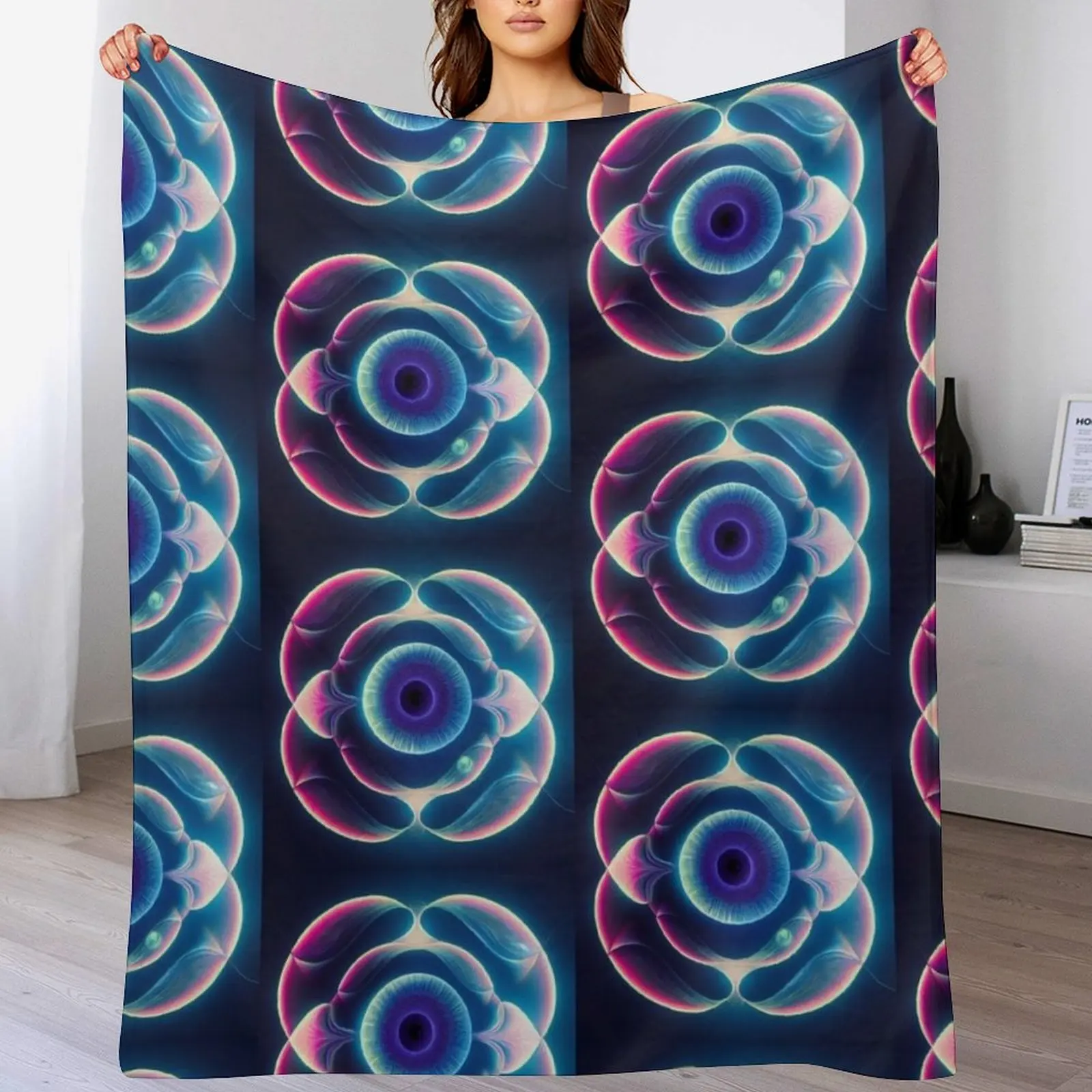 Sacred Geometry Hologram Throw - 3D Printing Hologram 评论和价格
