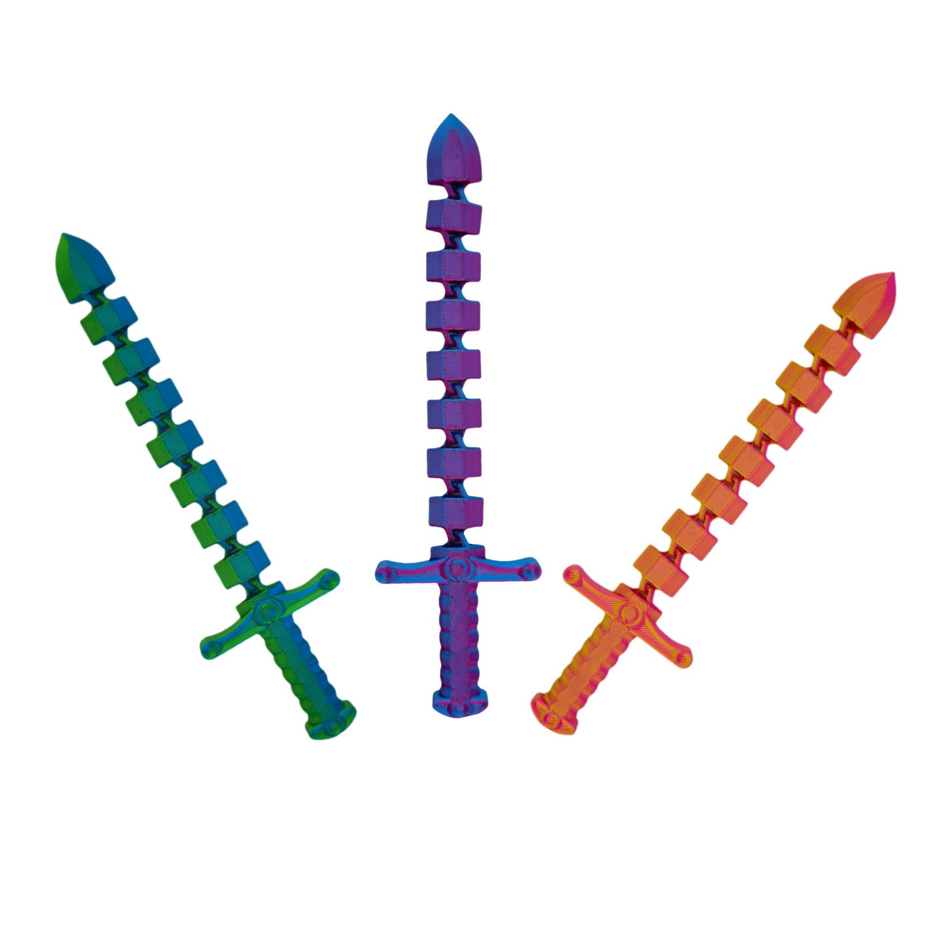 New 3D Printed Sword Movable J - 3D Printing Apps 评论和价格